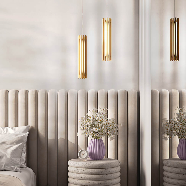 Lampa salonowa wisząca Sonata MOD410PL-L12BS3K LED 12W 3000K mosiądz