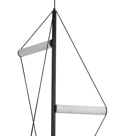 Metalowa lampa wisząca ORION AZ6535 LED 30W 3000K nad stół czarna