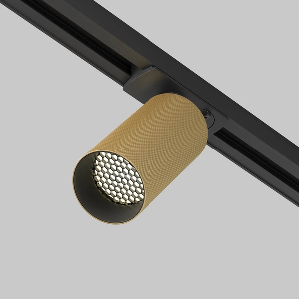 Sufitowa lampa Artisan TR089-1-GU10-BMG do szyny jednofazowej złoty czarny