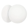 Lampa ścienna łazienkowa Plaat PLC110S0 kula ball IP44 biała