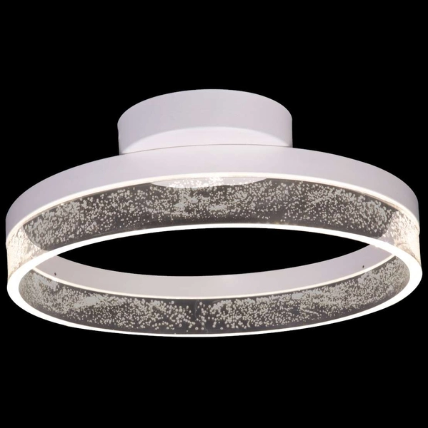 Plafon LAMPA sufitowa SMITTY 68225-24 Globo metalowa OPRAWA okrągła LED 24W 4000K ring biała
