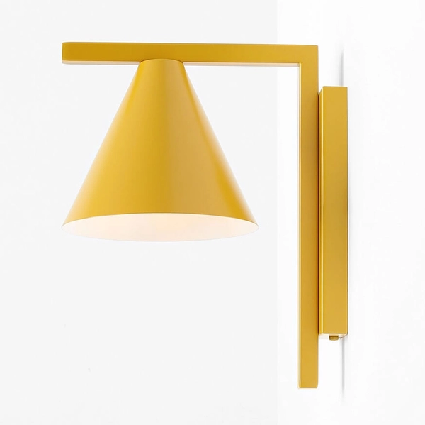 Kinkiet ścienny do czytania FORM 1108C14 Aldex musztardowy