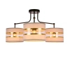 Sufitowa lampa z abażurami Andy 33-00514 biały złoty czarny