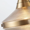 Podwójna wisząca lampa Willard QN-WILLARD-LP2-VBS-PG mosiądz