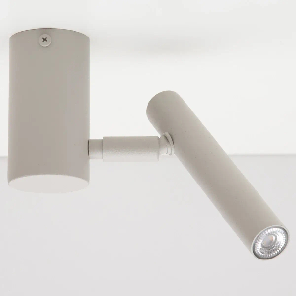 Regulowana sufitowa lampa Sopel 41468 tubka podłużna szara