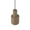 Wisząca lampa Agudo 319400141 szara tuba 1x10W E27 z regulacją