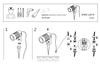 Gruntowa lampa Spike 9100 czarna LED 5W 3000K regulowana outdoor