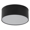 Sypialniana lampa sufitowa Solari WM-TD8880-M-4K-BL LED 12W 3000K czarny