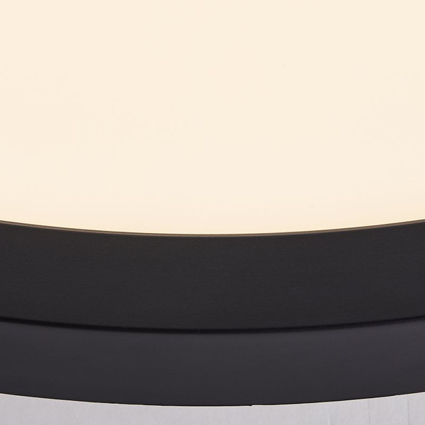 Ściemniany plafon Jamil HK19489S76 LED 30W 3000-6500K czarny