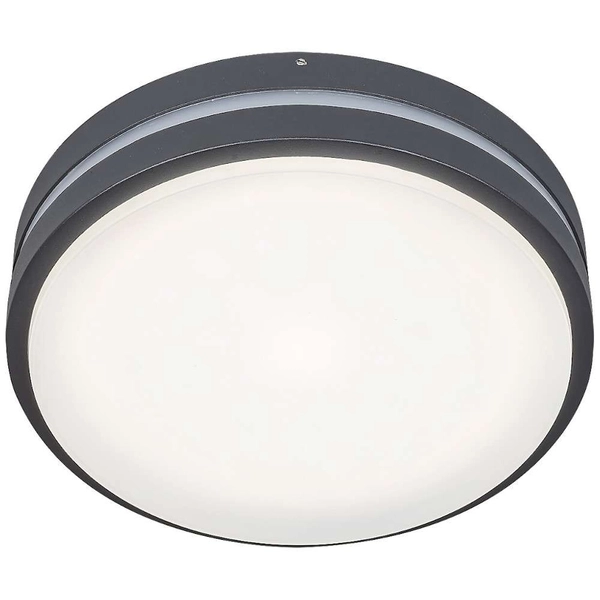 Plafon do ogrodu Hamburg 8848 Rabalux LED 12 W 4000K IP44 antracyt