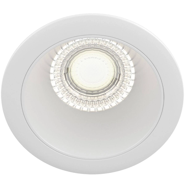 Wpuszczana lampa sufitowa okrągła białe oczko Share OUTLET