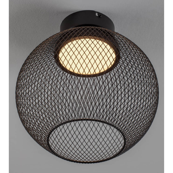 Nasufitowa lampa RITA LE44256 LED 12W 3000K druciana czarna