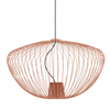 Metalowa lampa wisząca PUMPKIN 11495 druciana terakota