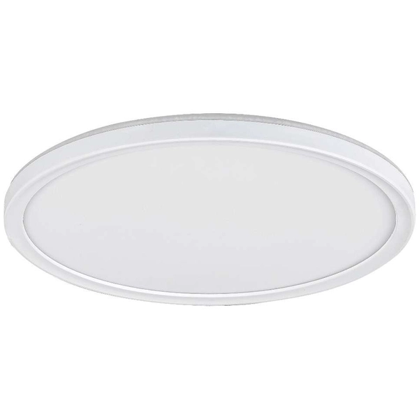 Plafon LAMPA sufitowa PAVEL 3427 Rabalux okrągła OPRAWA płaska LED 18W 4000K natynkowa biała