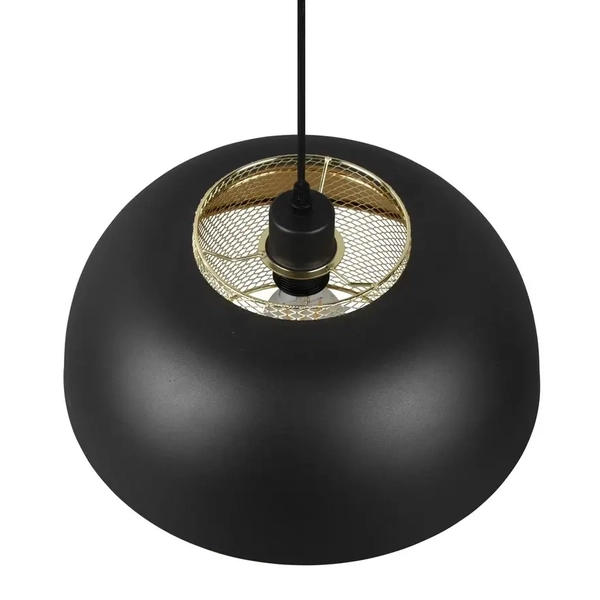 Zwieszana lampa Punch R30811932 RL Light kopuła do salonu czarna