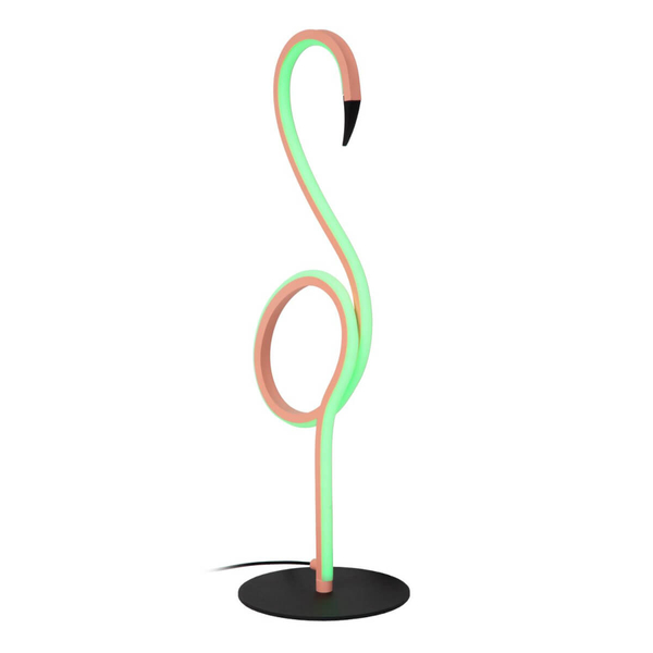Dekoracyjna lampa stołowa FLAMINGO 05545/06/66 LED 5,5W RGB różowa