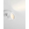 Sufitowa lampa regulowana MALERTA biała LE45518 1xLED 12W 3000K oczko okrągłe