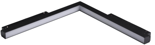 Lampa podłużna do szyn magnetycznych Saga AZ4619 LED 24W 4000K czarna