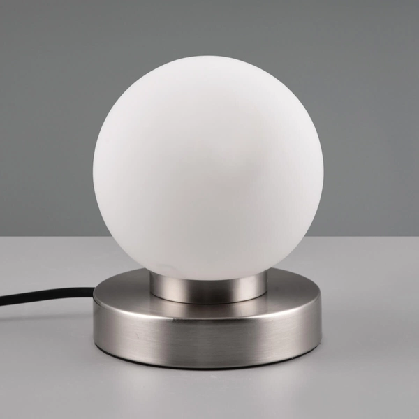 Lampka nocna Prinz R54011001 RL Light kula bańka ball srebrna biała