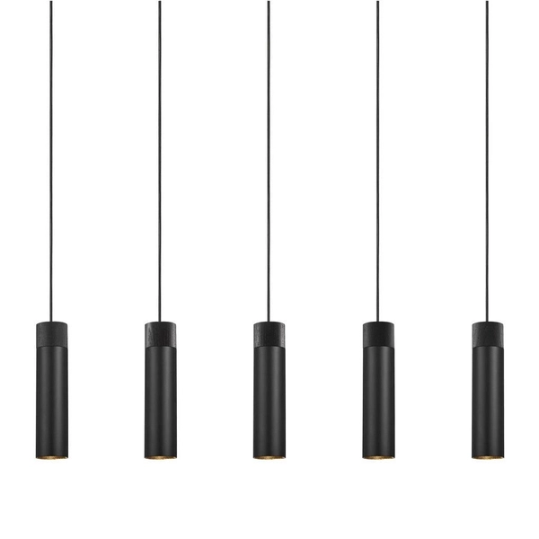 Lampa wisząca Tilo 2010483003 Nordlux kaskada metalowe tuby czarne
