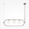 Metalowa lampa wisząca Erich MOD221PL-03N kule chrom