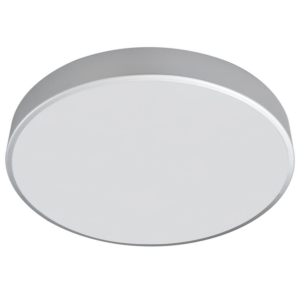 LAMPA sufitowa TESIA 3317 Rabalux nowoczesny plafon LED 60W 3000K - 6000K z pilotem srebrny