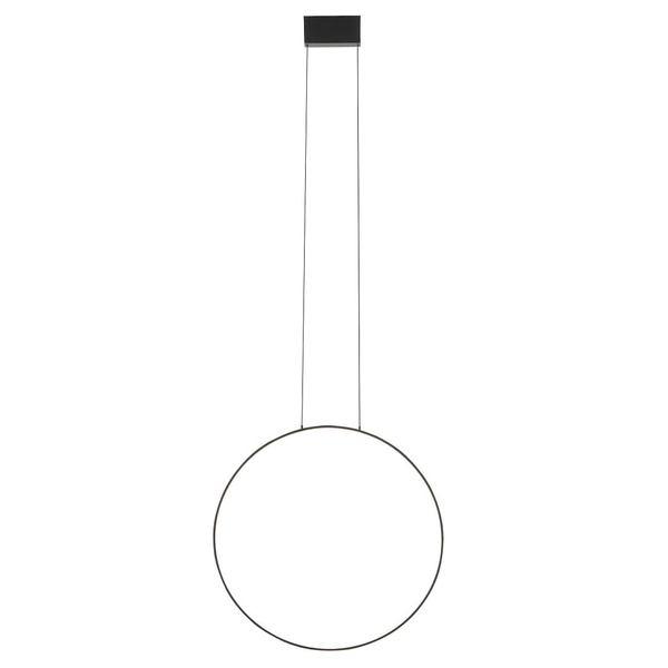 Lampa wisząca ring Circolo 10861 Nowodvorski LED 21W 4000K czarna biała