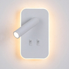 Ścienny kinkiet ledowy Doria WL-83957-1-WH LED 8W 3000K do czytania biały