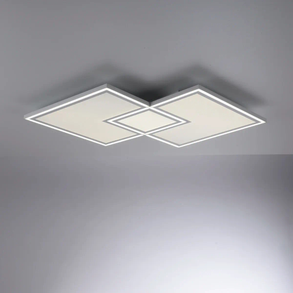 Plafon EDGING biały 14855-16 1xLED 59W 2700-5000K CCT ściemnialny z pilotem