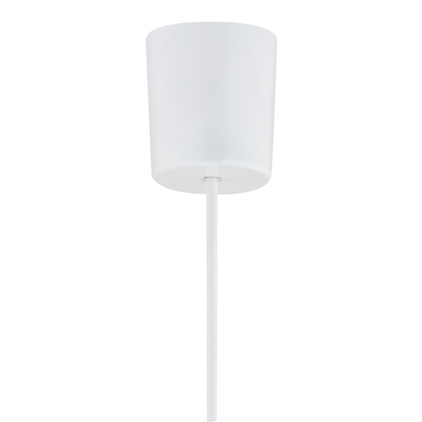 Lampa wisząca z tkaniny Rondo 3467 TK Lighting okrągła z kloszem cappuccino