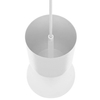 Lampa wisząca do łazienki Luoti LUA111PS0 szklana IP44 biała