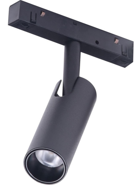 Spot do szynoprzewodu magnetycznego Niko AZ4579 LED 7W 3000K czarny