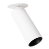 Lampa wpustowa tubka HALO H0124 Maxlight LED 7W 3000K sypialniana biały czarny