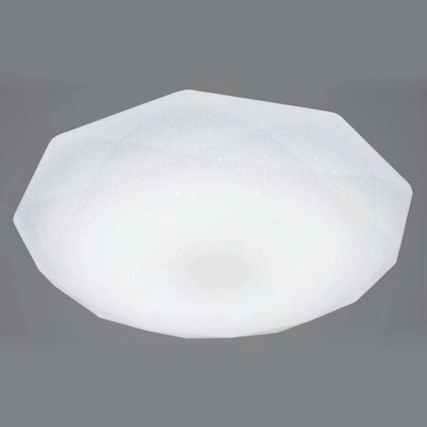 Plafon LAMPA sufitowa HEX EK75320 Milagro geometryczna OPRAWA natynkowa LED 16W 4000K z efektem gwiazd biała