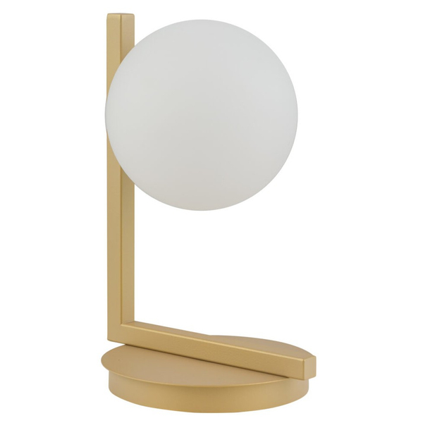 Modernistyczna lampa stołowa ANDY 33341 Sigma stojąca złota