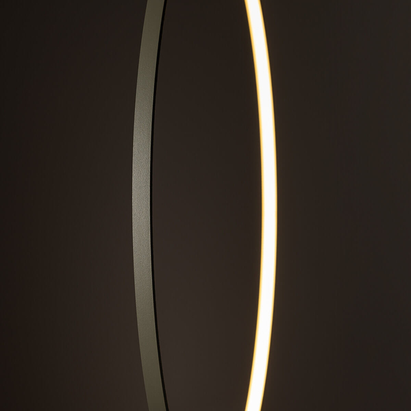 Wisząca lampa Circolo 11401 Nowodvorski LED 21W 3000K pierścień oliwkowa