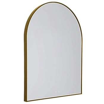 Łazienkowe lustro MIRROR W0386 LED 26W 3000-5000K IP44 złote