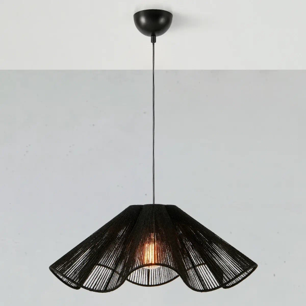 Zwisająca lampa Nami 108682 Markslojd ekologiczna do kuchni czarna