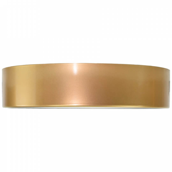 Lampa sufitowa 137623600158 okrągły zewnętrzny z sensorem ruchu złoty