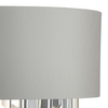 Kinkiet ścienny z kryształkami Halle HAL0939 Dar Lighting glamour szara