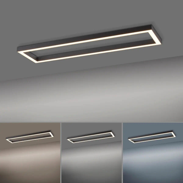 Lampa sufitowa na pilot PURE-LINES grafitowa 6023-13 1xLED 42W 2700-5000K regulacja jasności