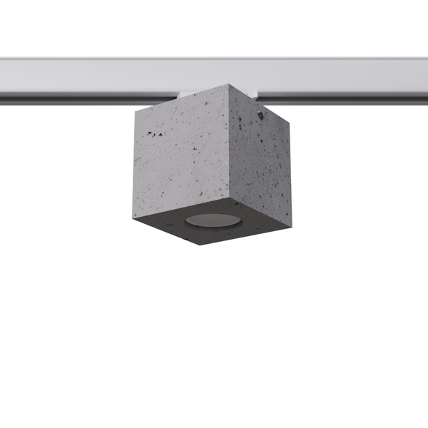 Sufitowa trójfazowa lampa szynowa QUAD MYL.00121 kostka szara