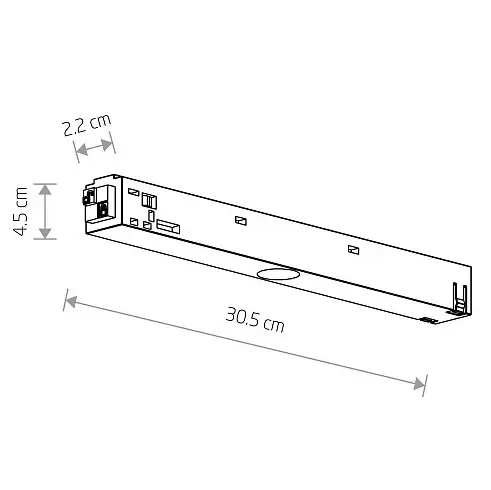 Zasilacz wpinany do szyn magnetycznych Lvm 10161 150W czarny