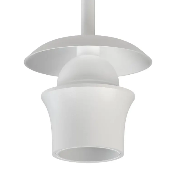 Minimalistyczne zawiesie do lamp CAMELEON SINGLES 12517 białe