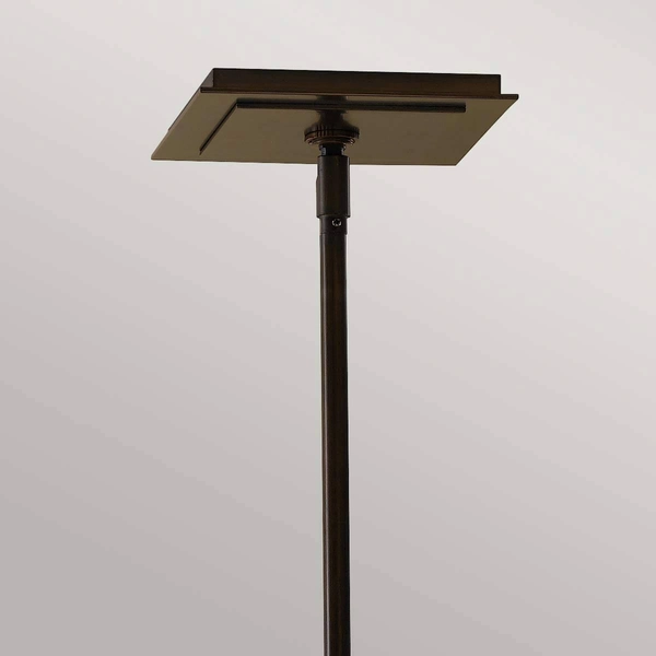 Wisząca lampa kwadratowa Remy FE-REMY-P-B Feiss brązowy złoty