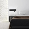 Komercyjna ścienna lampa H54 LED 3W+10W 3000K do czytania czarny