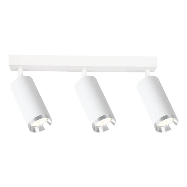 Cylindryczna sufitowa lampa Mica Spot ML2099 tubki do salonu biały