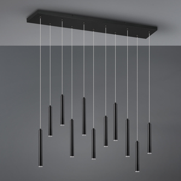 Wisząca lampa nad wyspę TUBULAR 321611132 Trio LED 2,5W 3000K czarny