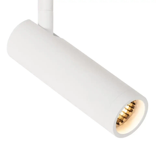 Szynowa lampa jednofazowa Track 22975/01/31 do jadalni tuba biała