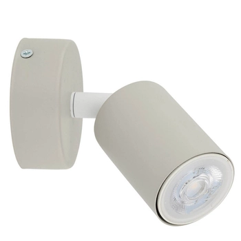 Lampa ścienna do przedpokoju Livia 10222 regulowany reflektorek beżowa